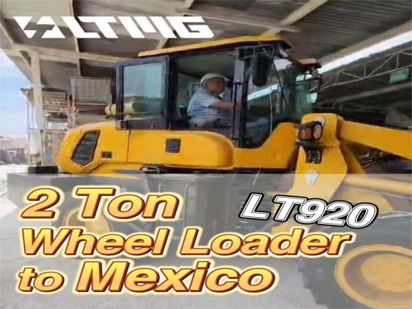 Máy xúc lật LTMG LT920 đến Mexico