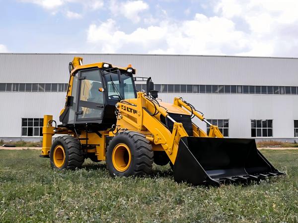 Bộ tải backhoe so với bộ tải bánh xe thông thường: Chọn đúng thiết bị cho dự án của bạn