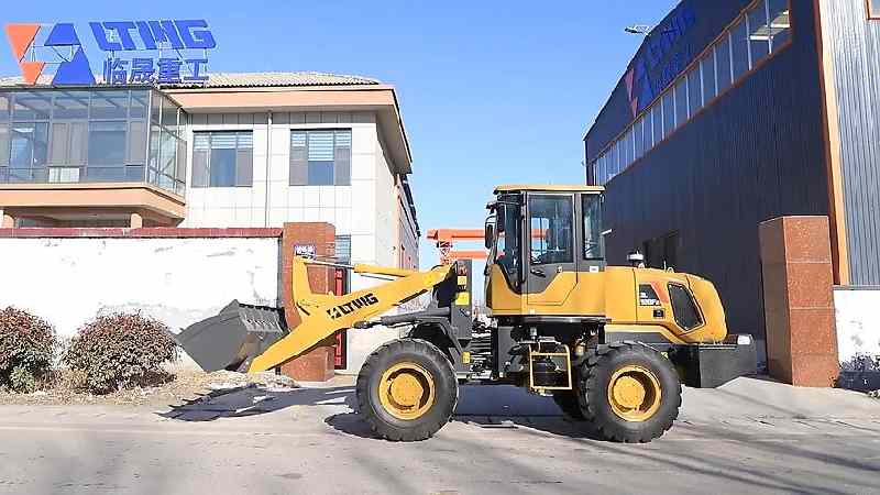 Máy xúc bánh lốp LTMG LT920 2 tấn với động cơ EPA