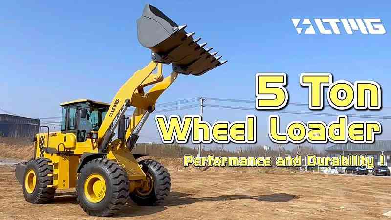 LTMG LT955 Máy xúc lật phía trước có khớp nối Máy xúc lật 5 tấn Máy xúc lật Trung Quốc có điều hòa không khí