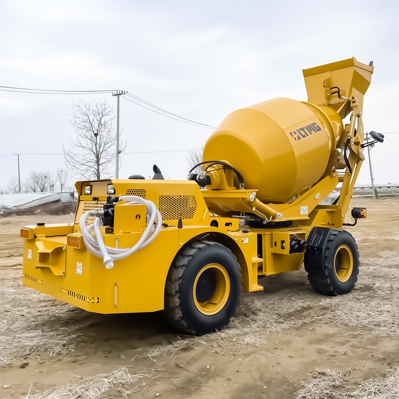 self-loading mixer trucks