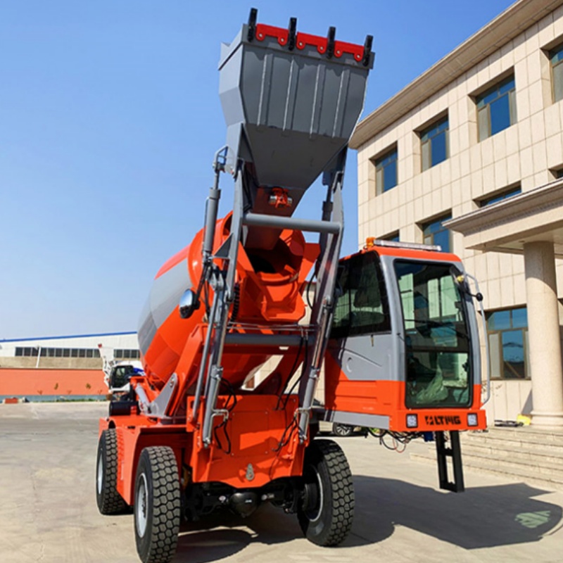 self-loading mixer trucks