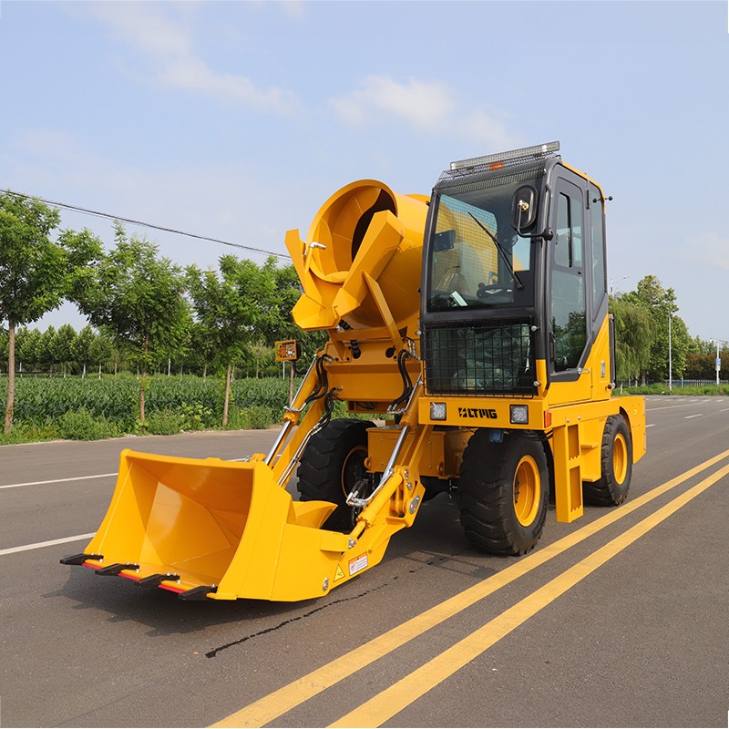 self-loading mixer trucks