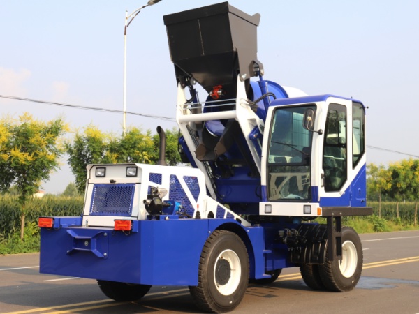 Self-Loading Concrete Mixer Solution
