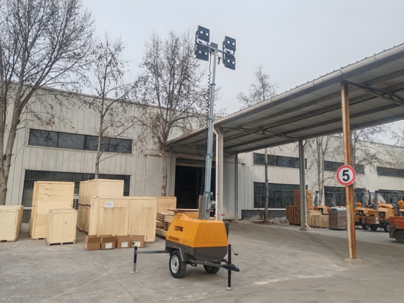 Tháp chiếu sáng: Chiếu sáng di động hiệu quả cho các công trường xây dựng và khẩn cấp