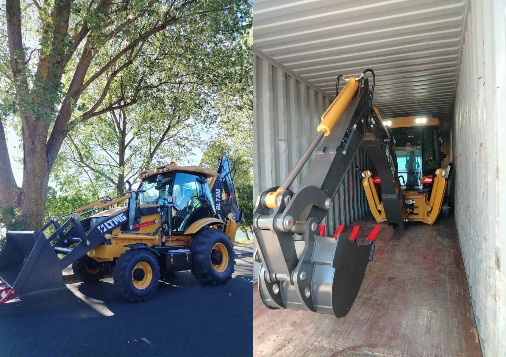 chinese backhoe loader