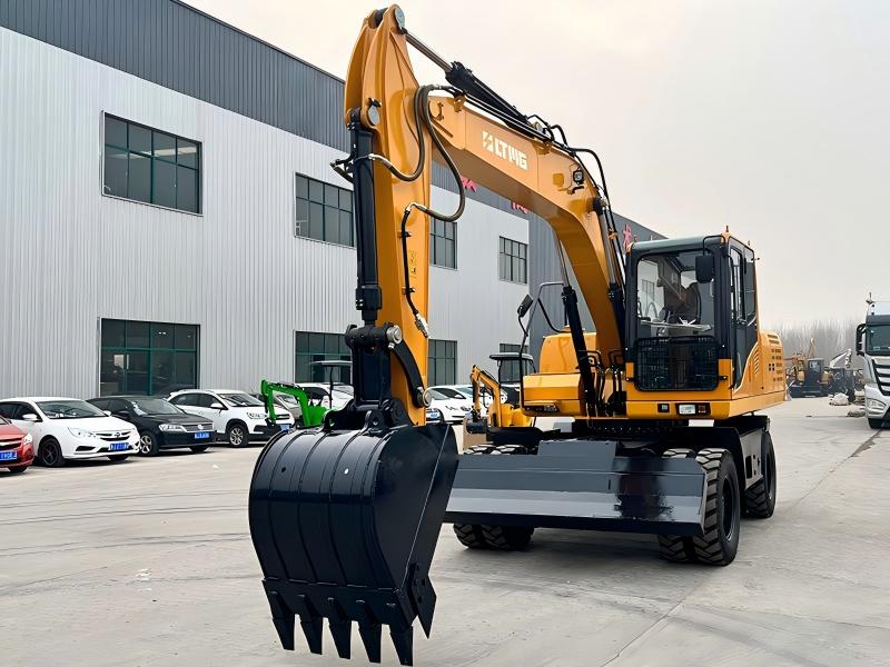 13.5 ton wheel excavator price